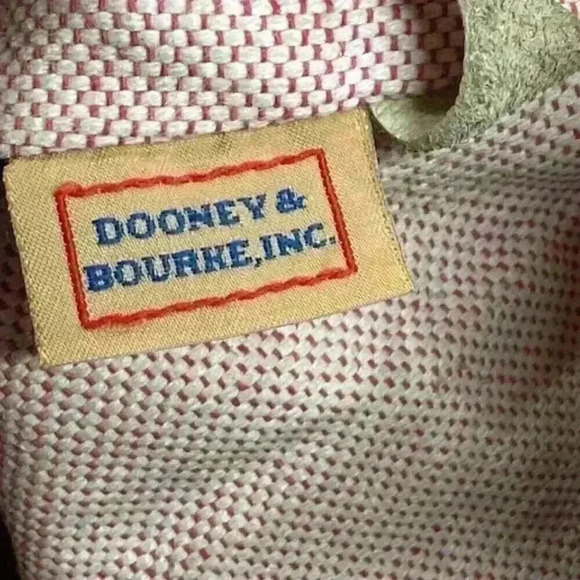 Dooney & Bourke Pebbled Leather Nina Bag/Tote/Sachel/Shoulder Bag Cream Color - Picture 14 of 16